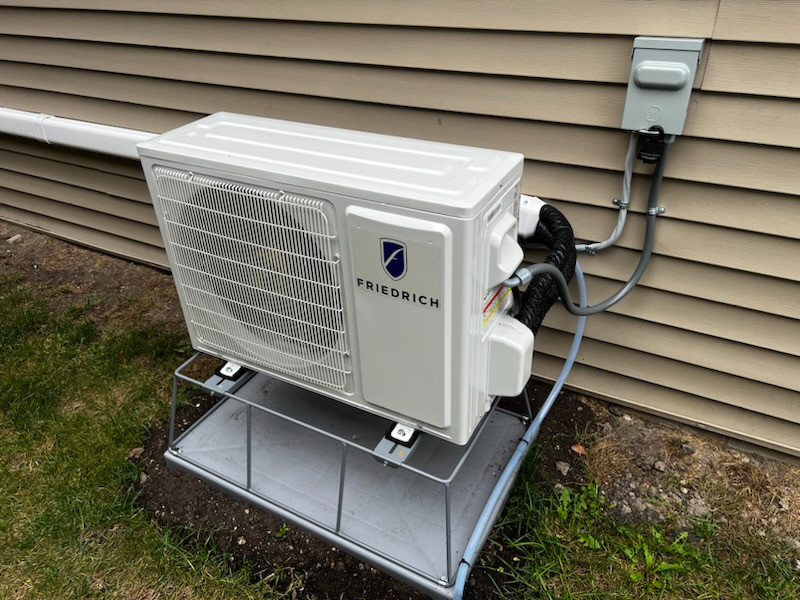 Bush Heating and Cooling Near You Ductless Mini Split Project